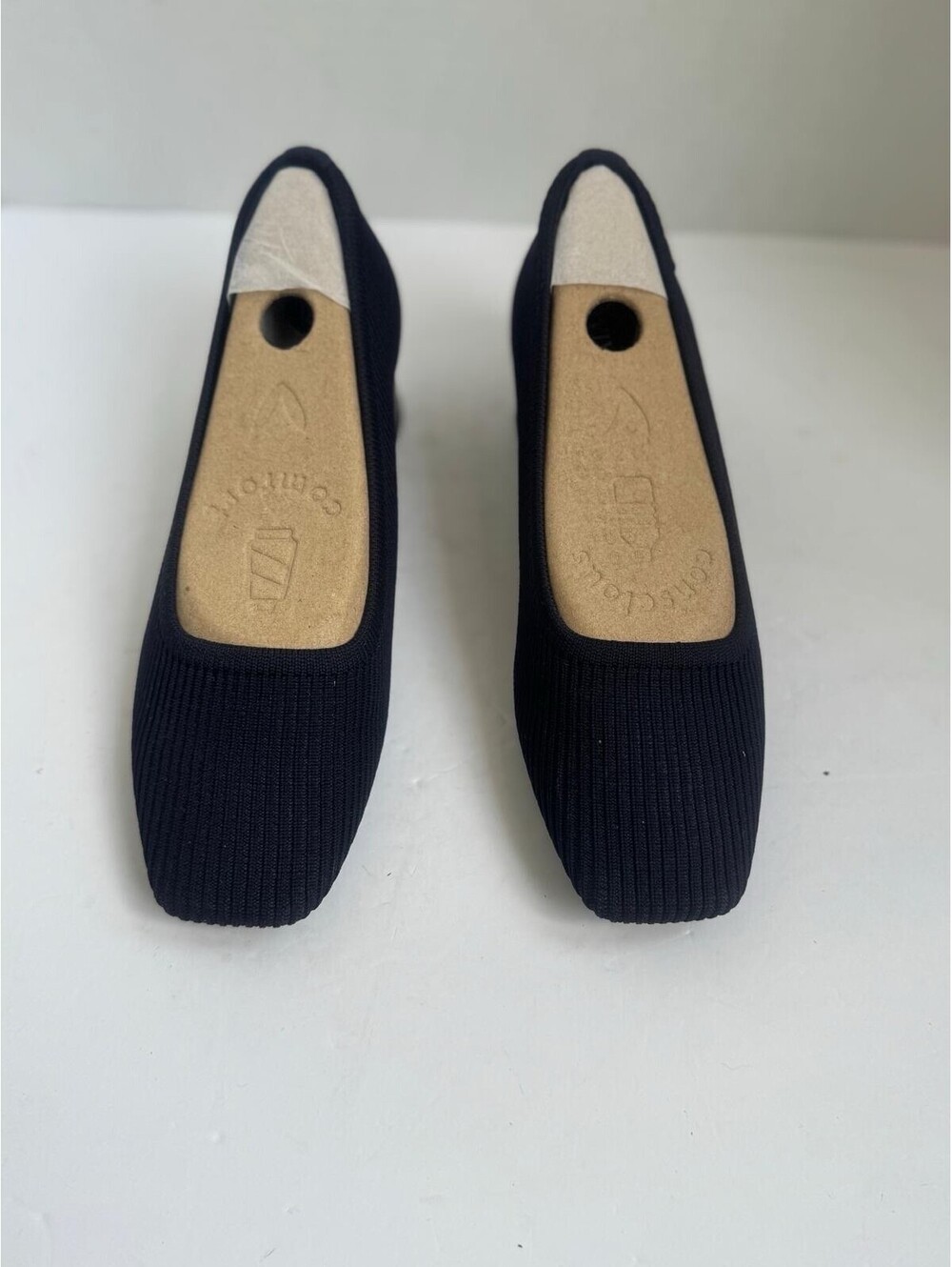 VIVAIA Melody Pro Square‑Toe Block Heel Pumps | Size 37 / US Size 6.5